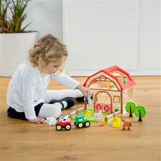 New Classic Toys - Boerderij Speelset van Hout